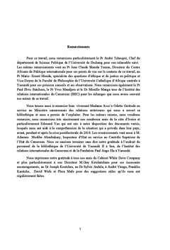 La responsabilite de proteger dans les relations internationales