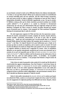La responsabilite de proteger dans les relations internationales
