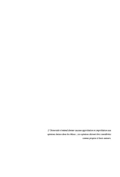 Le role des structures relationnelles dans la prestation logistique