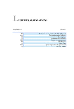 Le role des structures relationnelles dans la prestation logistique