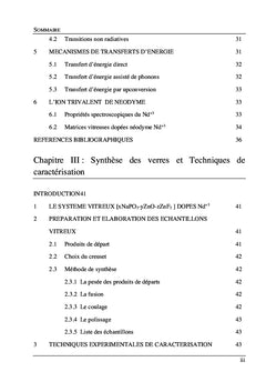 Les verres oxy-fluoro-phosphates de zinc dopes au Neodyme