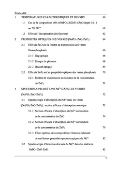 Les verres oxy-fluoro-phosphates de zinc dopes au Neodyme
