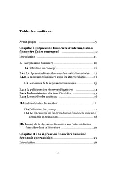 Le role du revenu financier implicite dans l'intermédiation financière