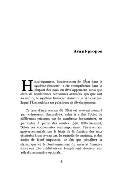 Le role du revenu financier implicite dans l'intermédiation financière