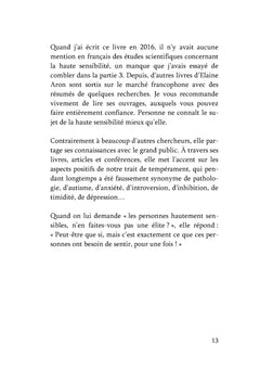 Hypersensible Et alors ?