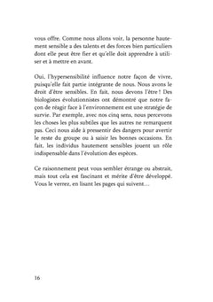 Hypersensible Et alors ?