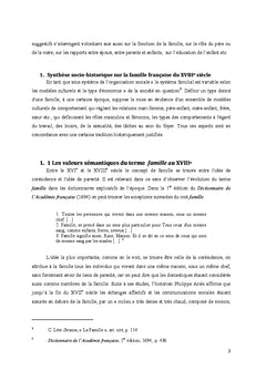 Representations de famille