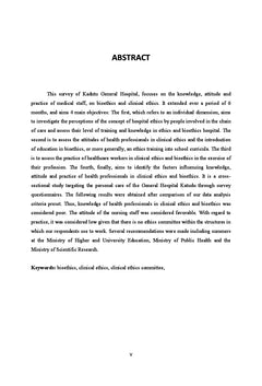Pratique de l'éthique clinique et bioethique par le personnel soignant