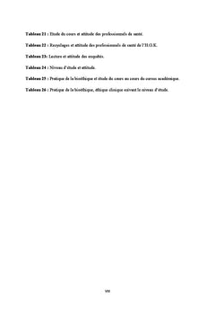 Pratique de l'éthique clinique et bioethique par le personnel soignant