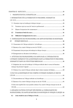 Pratique de l'éthique clinique et bioethique par le personnel soignant