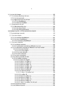Etude phonologique et grammaticale du teen