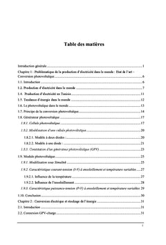 Contribution à la commande des systèmes photovoltaïques