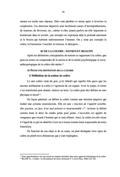 La colere dans les relations interpersonnelles