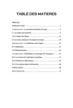 Faillibilisme et pensée du temps