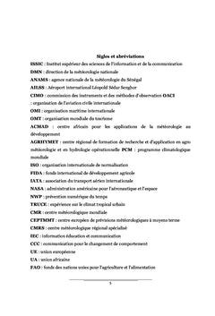 La communication dans la diffusion des informations meteorologiques