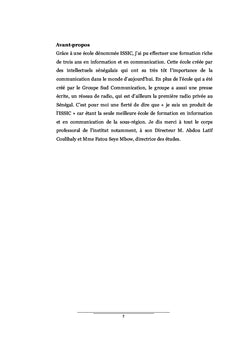 La communication dans la diffusion des informations meteorologiques