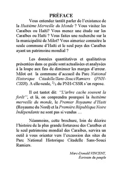 8eme Merveille du monde : BIeNVeNUe A MILOT (HAÏTI)
