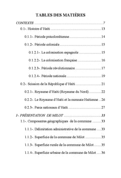 8eme Merveille du monde : BIeNVeNUe A MILOT (HAÏTI)
