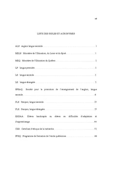 Enseignement de l'anglais en Mauricie (Quebec)