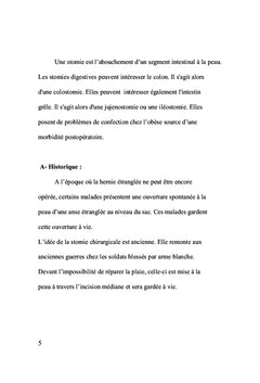 Les stomies digestives