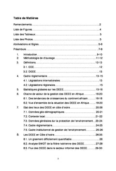E-déchets et économie circulaire en Afrique