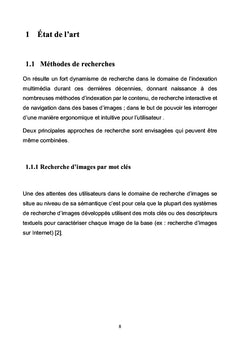 Mise en place d'un moteur de recherche d'images par le contenu