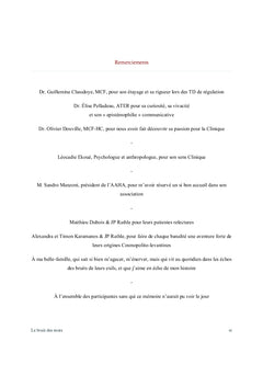 Le Bruit des Mots