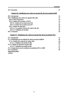 La modelisation en usinage : etude comparative