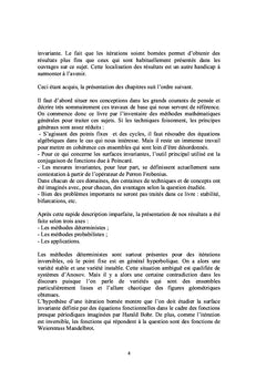 Les iterations polynomiales bornees dans Rd