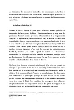 Le principe de précaution en Droit International de l'environnement