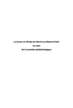 Cancer au Maghreb et au Moyen Orient