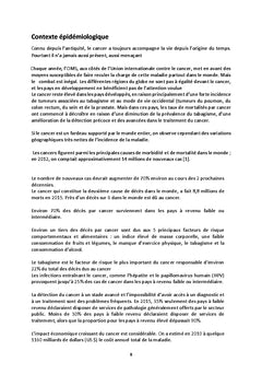 Cancer au Maghreb et au Moyen Orient