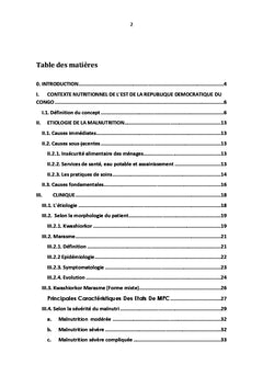 Defit nutritionnel en milieu de crise humanitaire