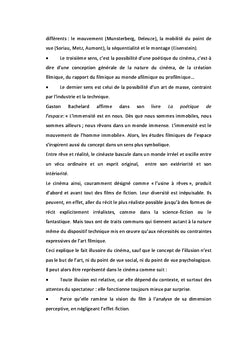 Parallelisme entre reel et irreel