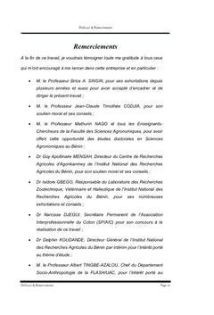 Alimentation des bovins des pasteurs peuls sur les parcours de savanes