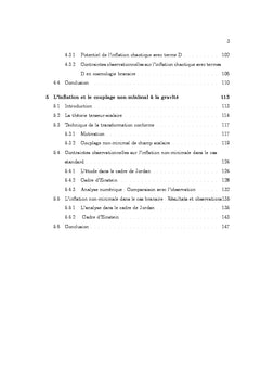 Contraintes oBSErvationnelles sur les modeles d'inflation cosmique