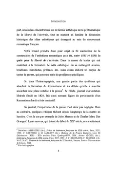 Romantisme et liberte dans la presse periodique (1815-1830)