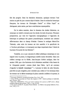 Romantisme et liberte dans la presse periodique (1815-1830)