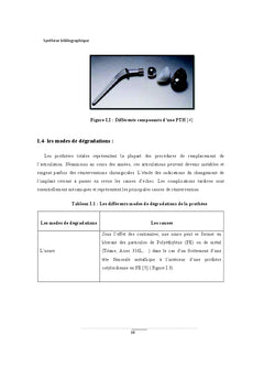 Etude de la prothese total de la hanche
