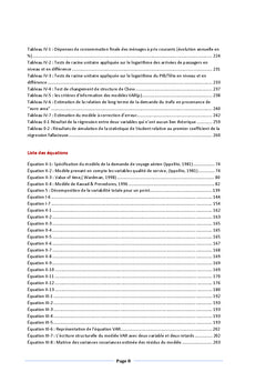 Analyse des determinants de la demande du transport aerien au Maroc