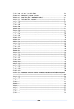 Analyse des determinants de la demande du transport aerien au Maroc