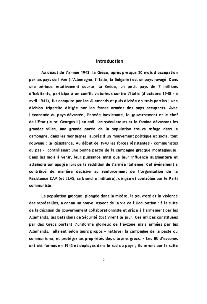 Les bataillons de sécurité en Grèce 1943 - 1944