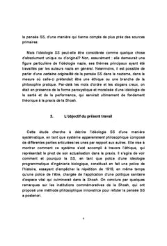 L'ideologie SS: les fondements theoriques de la Shoah