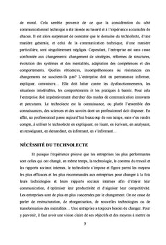 Le technolecte de l'entreprise marocaine