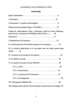 Casamance, les leviers de la paix