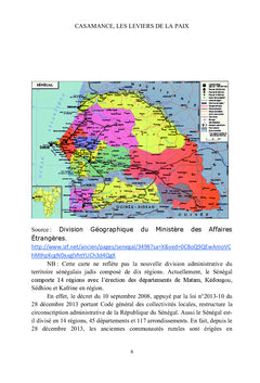 Casamance, les leviers de la paix