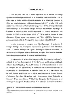 Gouvernance hydrorizicole du périmètre irrigué de Lagdo (Cameroun)