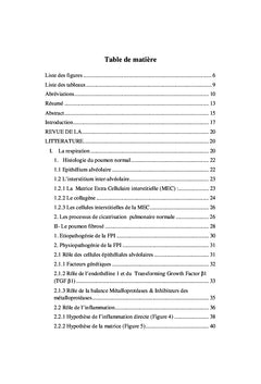 Effets des huiles de lin et de nigelle sur la fibrose pulmonaire