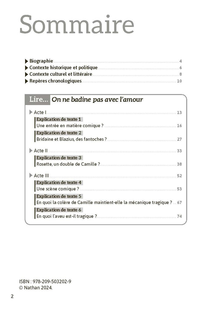 on ne badine pas avec l'amour