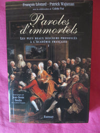 Paroles d'immortels